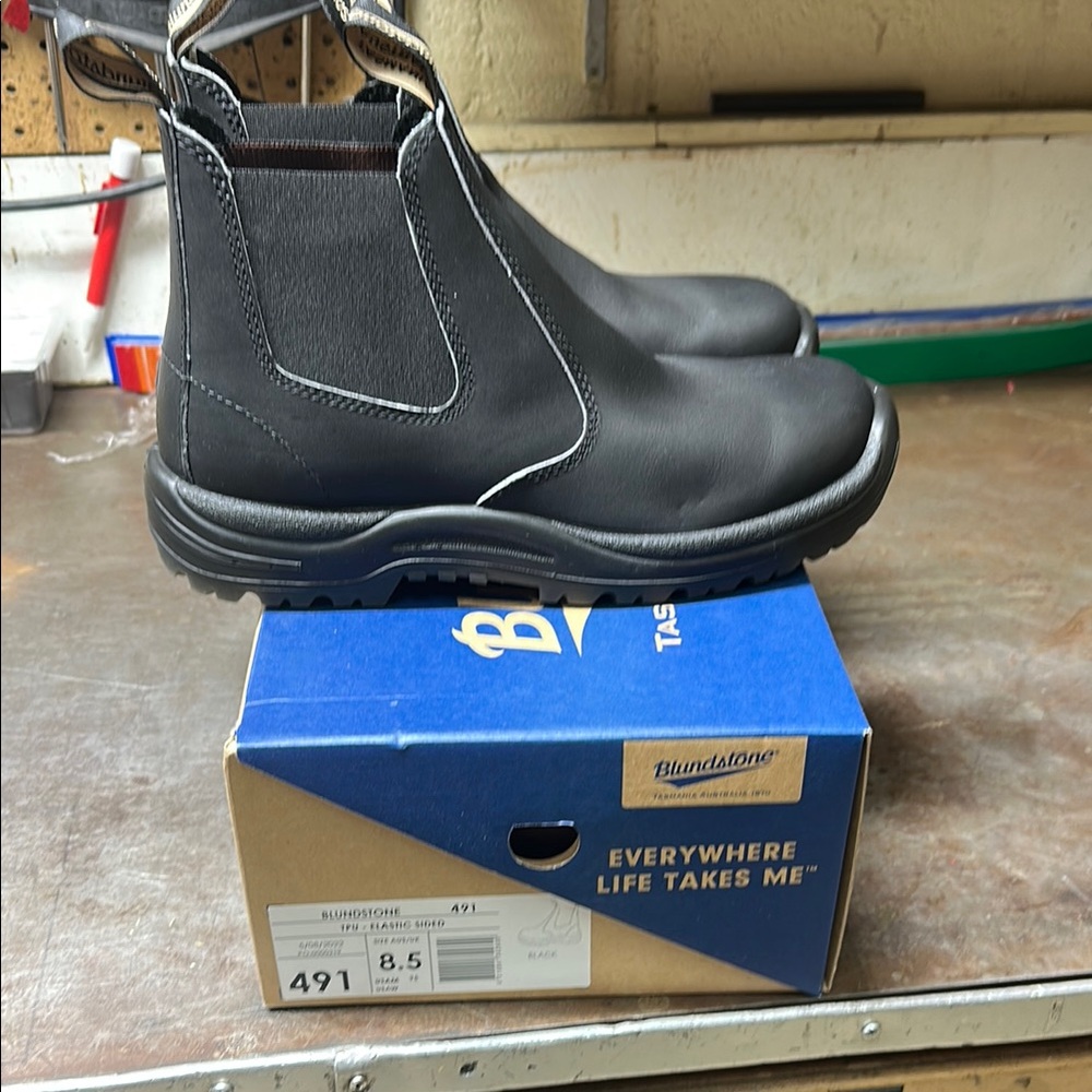 Blundstone Black Leather Boots